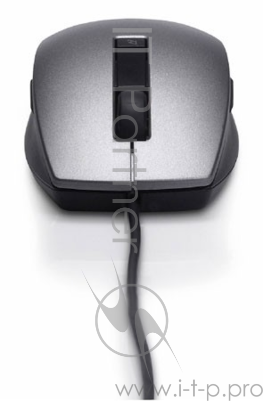 Мышь Dell 570-11349 серебристый лазерная (1600dpi) USB (6but)