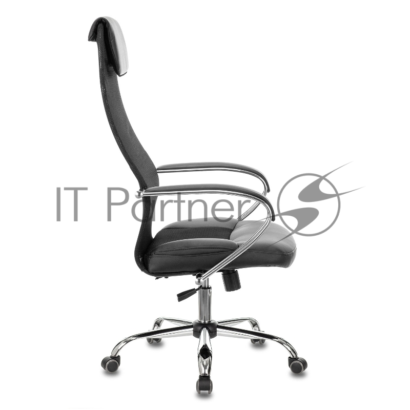 Кресло руководителя Бюрократ CH-608SL черный TW-01 Leather Black искусст.кожа/сетка