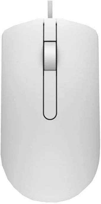 Мышь Dell MS116 белая (570-AAIP)