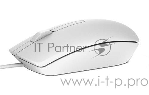 Мышь Dell MS116 белая (570-AAIP)
