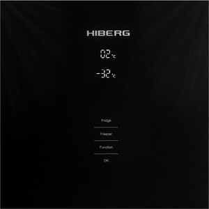 Холодильник HIBERG RFC-400DX NFGB inverter NoFrost