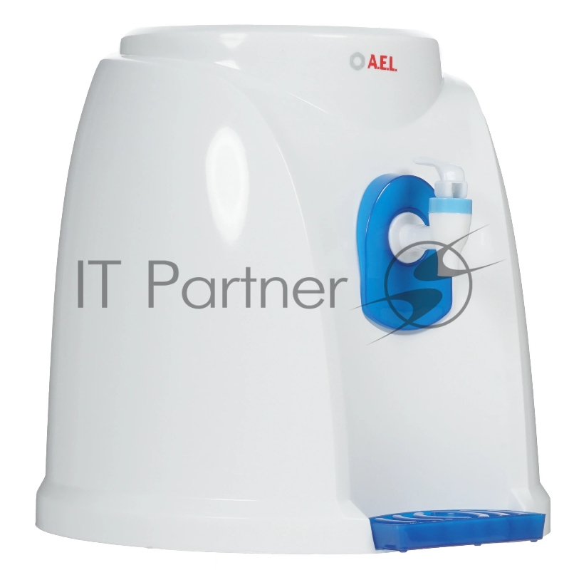Кулер водораздатчик БЕЗ НАГРЕВА И ОХЛАЖДЕНИЯ, AEL T-AEL-102, настольный, 1 кран, белый, 00235