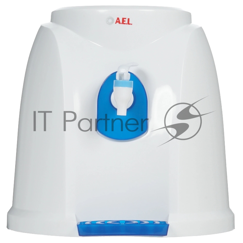 Кулер водораздатчик БЕЗ НАГРЕВА И ОХЛАЖДЕНИЯ, AEL T-AEL-102, настольный, 1 кран, белый, 00235