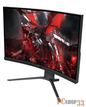 Монитор MSI Optix G272CQP 27 WQHD (2560x1440 (матовый))/Curved/VA/170Hz/1ms Lock/6.1kg/black 27(2560x1440 (матовый))/ (Ghz)/Mb/Gb/Ext:
