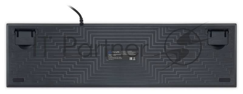 Клавиатура Оклик GMNG 945GK WB механическая черный USB Multimedia for gamer LED