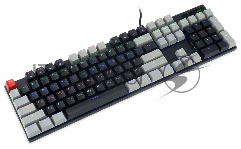 Клавиатура Оклик GMNG 945GK WB механическая черный USB Multimedia for gamer LED