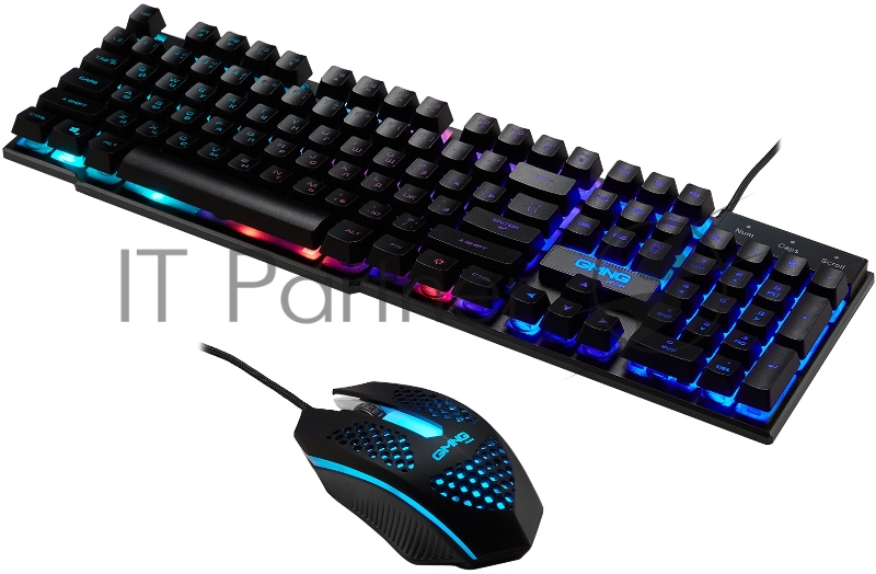 Клавиатура + мышь Оклик GMNG 400GMK клав:черный мышь:черный USB