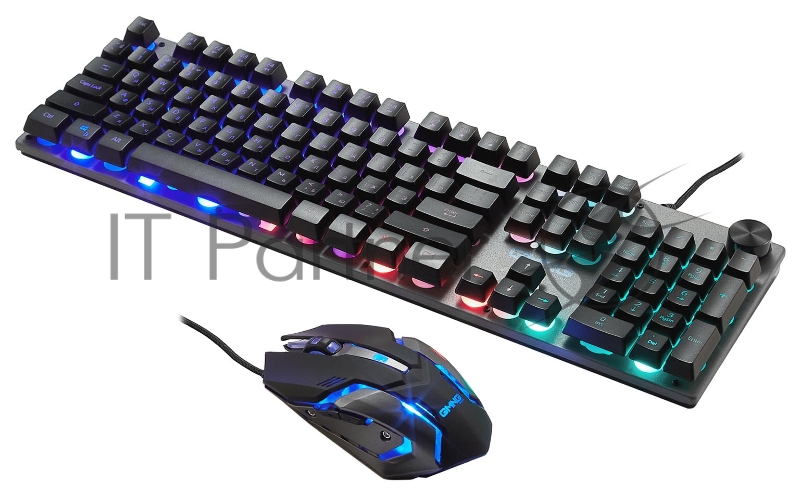 Клавиатура + мышь Оклик GMNG 500GMK клав:черный мышь:черный USB