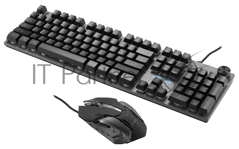 Клавиатура + мышь Оклик GMNG 500GMK клав:черный мышь:черный USB