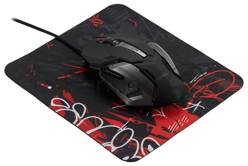 Клавиатура + мышь Оклик GMNG 500GMK клав:черный мышь:черный USB