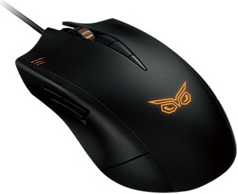 Мышь Asus Strix Claw Dark черный оптическая (5000dpi) USB2.0 игровая (7but)