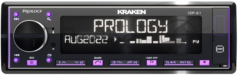 Автомагнитола Prology CDP-8.1 KRAKEN 1DIN 8x65Вт