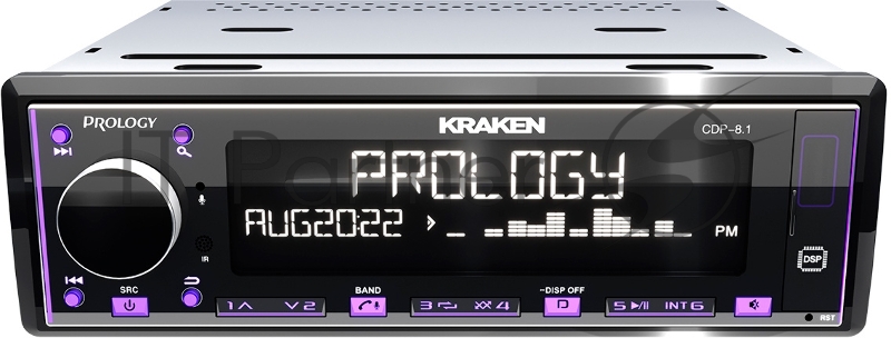 Автомагнитола Prology CDP-8.1 KRAKEN 1DIN 8x65Вт