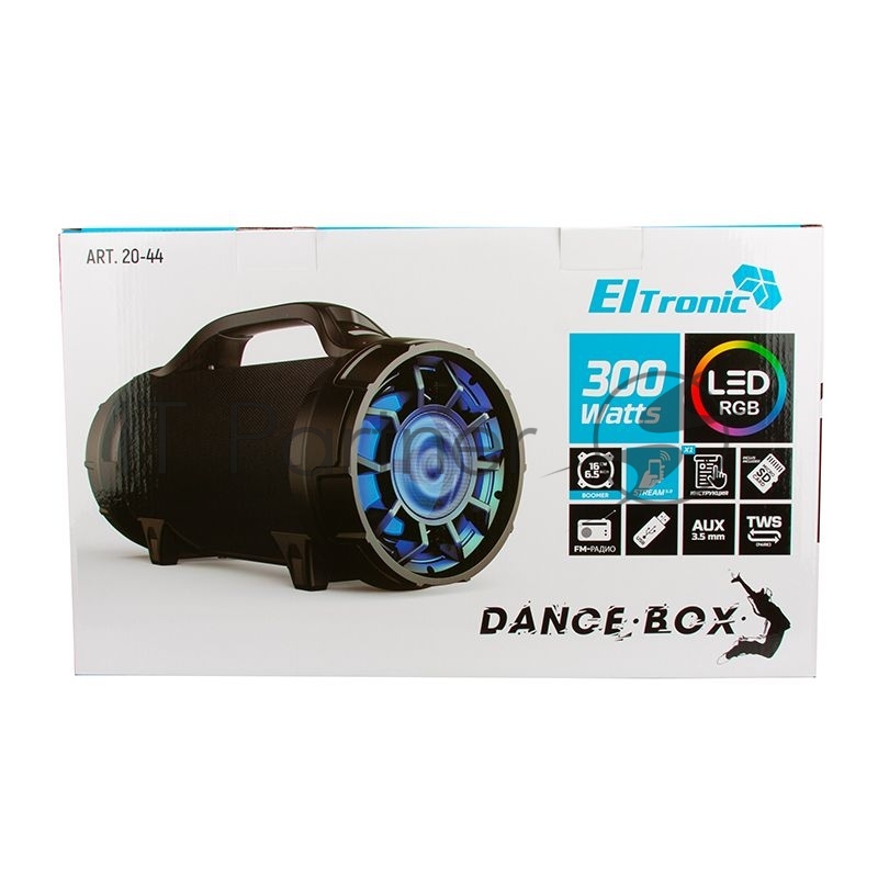 Колонка ELTRONIC 04 (20-44 CRAZY BOX 100) динамик 1шт/4 с TWS