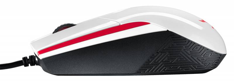 Мышь Asus Rog Sica белый оптическая (5000dpi) USB2.0 игровая (2but)