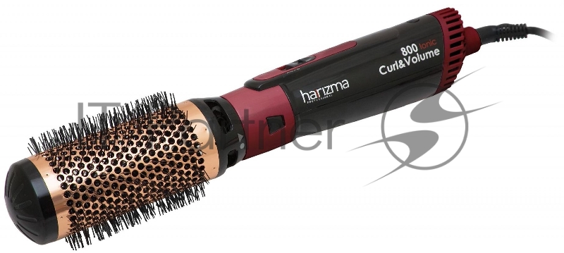 Фен Harizma Curl&Volume 800 Ionic 800Вт черный