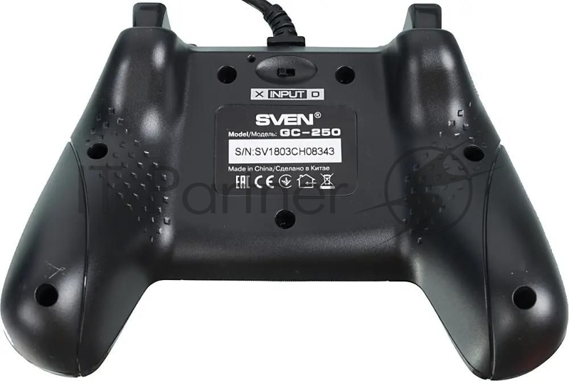 Геймпад проводной SVEN GC-250 черный