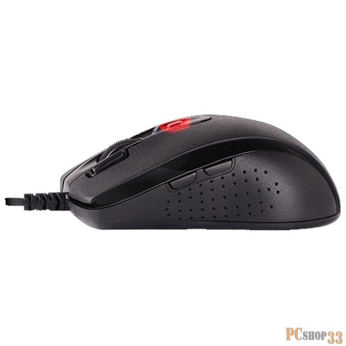 Мышь A4 X-710MK черный оптическая (2000dpi) USB игровая (6but)