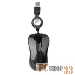 Мышь A4 V-Track Padless N-60F черный оптическая (1000dpi) USB2.0 для ноутбука (3but)