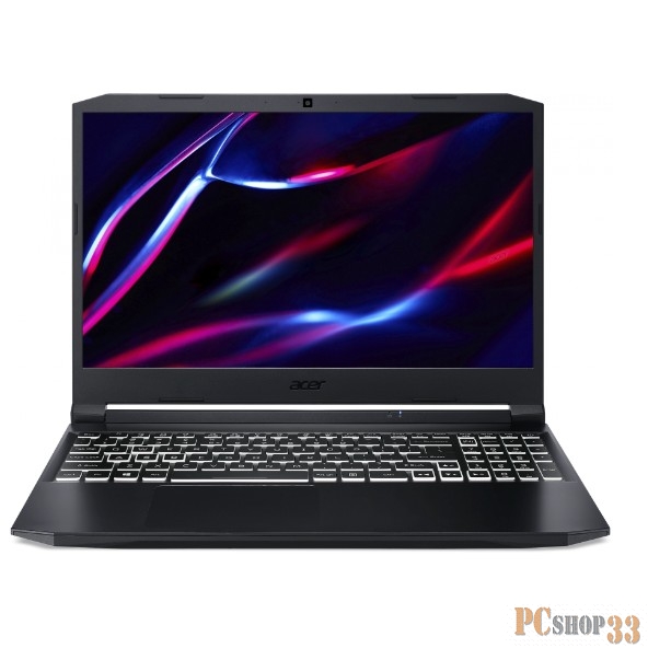 Ноутбук Acer Nitro 5 AN515-45-R24V Ryzen 5 5600H 8Gb SSD256Gb NVIDIA GeForce RTX 3060 6Gb 15.6 IPS FHD (1920x1080) Eshell black WiFi BT Cam