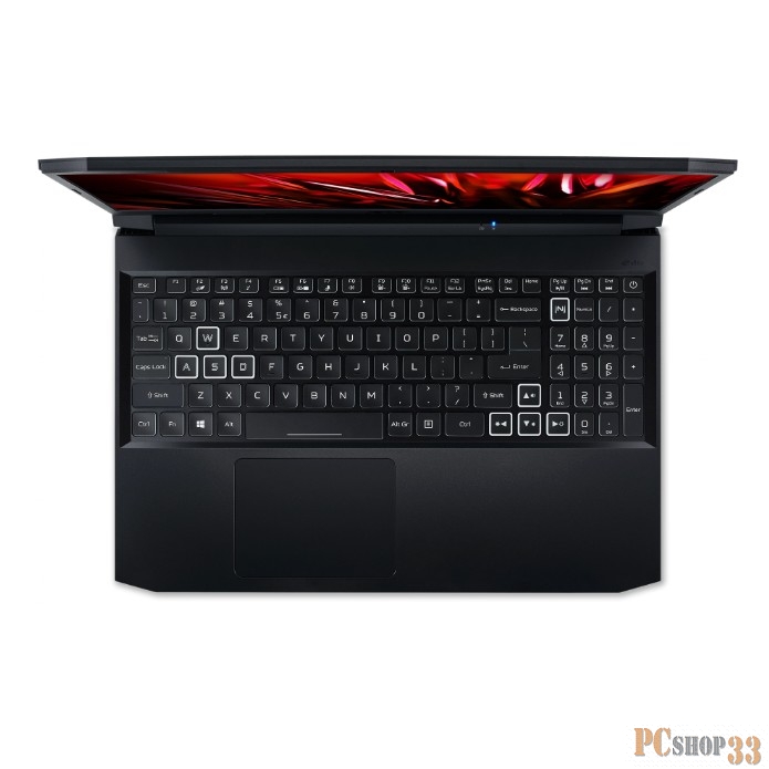 Ноутбук Acer Nitro 5 AN515-45-R24V Ryzen 5 5600H 8Gb SSD256Gb NVIDIA GeForce RTX 3060 6Gb 15.6 IPS FHD (1920x1080) Eshell black WiFi BT Cam