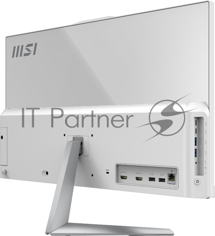 Моноблок MSI Modern AM242 12M-069XRU 23.8 Full HD i3 1215U (1.2) 8Gb SSD250Gb Iris Xe noOS GbitEth WiFi BT 120W клавиатура мышь Cam белый 1920x1080