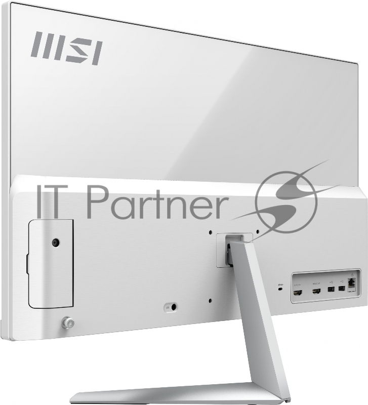 Моноблок MSI Modern AM242 12M-069XRU 23.8 Full HD i3 1215U (1.2) 8Gb SSD250Gb Iris Xe noOS GbitEth WiFi BT 120W клавиатура мышь Cam белый 1920x1080