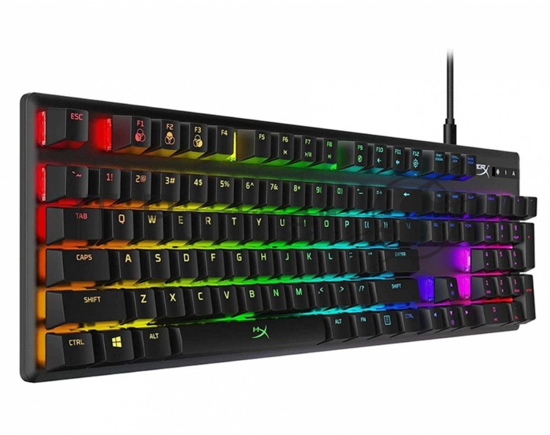 Клавиатура HyperX Alloy Origins механическая черный USB for gamer LED (4P4F6AA#ABA)