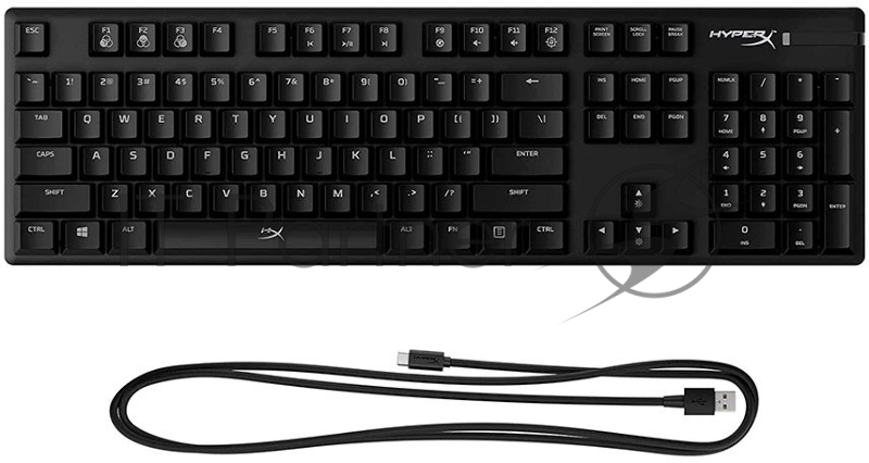 Клавиатура HyperX Alloy Origins механическая черный USB for gamer LED (4P4F6AA#ABA)