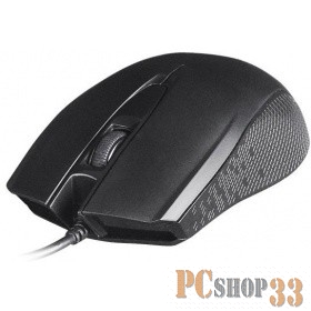 Мышь A4 OP-760 черный оптическая (1000dpi) USB (2but)