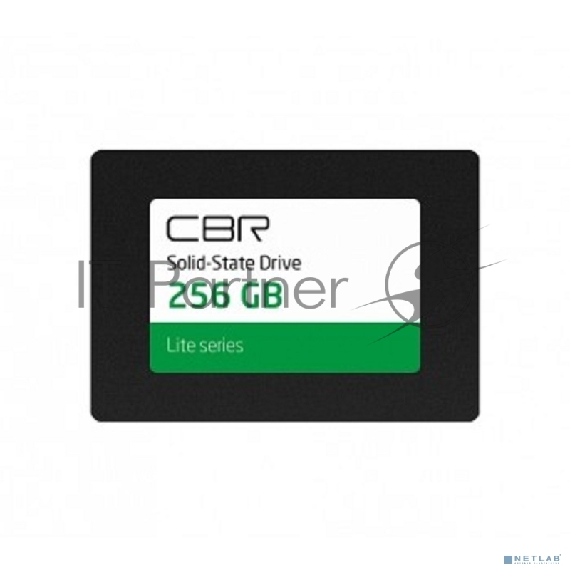 Внутренний SSD-накопитель CBR SSD-256GB-2.5-LT22, серия Lite, 256 GB, 2.5, SATA III 6 Gbit/s, SM2259XT, 3D TLC NAND, R/W speed up to 550/520 MB/s, TBW (TB) 120