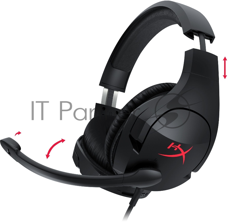 Наушники с микрофоном HyperX Cloud Stinger черный 1.3м мониторные оголовье (4P5L7AB#UUF)