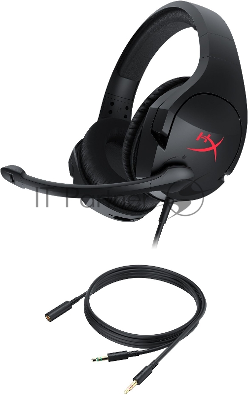 Наушники с микрофоном HyperX Cloud Stinger черный 1.3м мониторные оголовье (4P5L7AB#UUF)