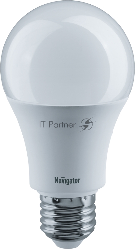 Лампа светодиодная 71 296 NLL-A60-12-230-2.7K-E27 (Standard) 12Вт грушевидная 2700К тепл. бел. E27 900лм 176-264В Navigator 71296