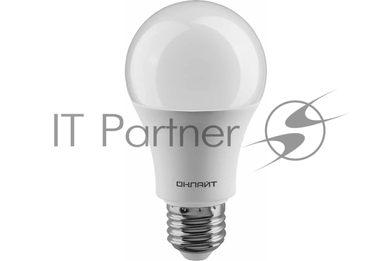 Лампа светодиодная 61 150 OLL-A60-15-230-4K-E27 грушевидная ОНЛАЙТ 61150