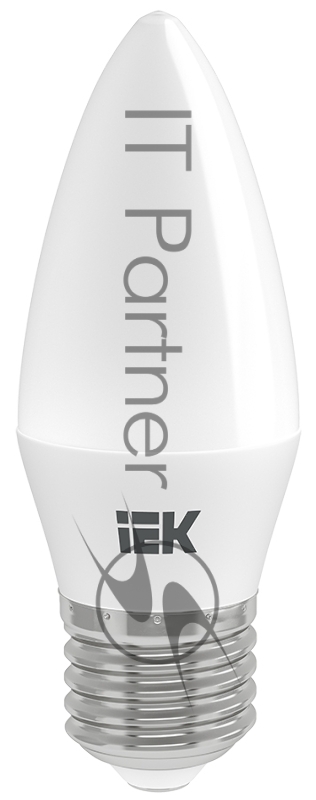 Лампа светодиодная LED 9Вт 230В 3000К E27 свеча | LLE-C35-9-230-30-E27 | IEK