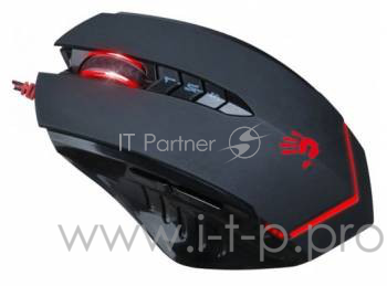 Мышь A4 Bloody V8M черный оптическая (3200dpi) USB игровая (7but)