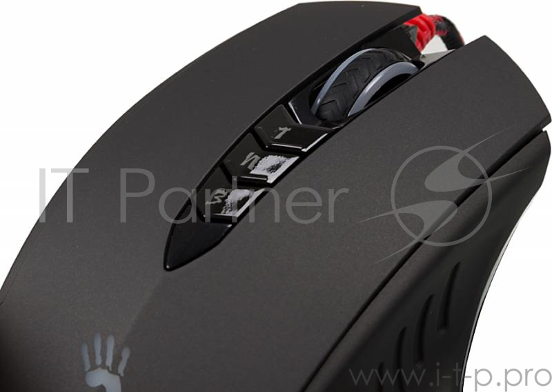 Мышь A4 Bloody V8M черный оптическая (3200dpi) USB игровая (7but)