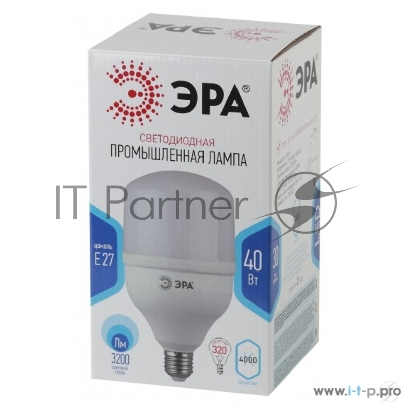 Лампа светодиодная LED 40Вт T120 Е27 220В 4000К smd POWER | Б0027005 | ЭРА