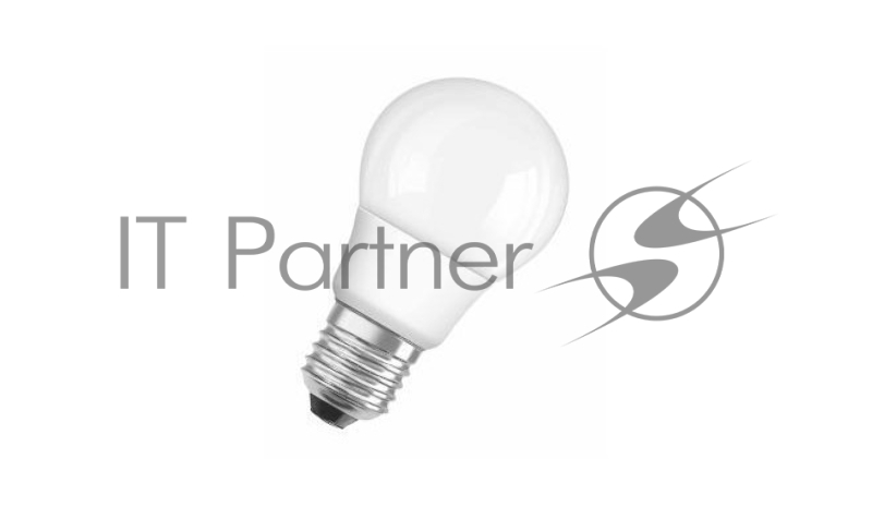 Светодиодная лампа LED STAR Classic A 8, матовая колба, Е27 LEDSCLA75 8, 5W/827 230VFR E2710X1RU | 4052899971554 | Osram