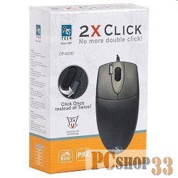 Мышь A4 OP-620D белый/синий оптическая (800dpi) USB1.1 (2but)