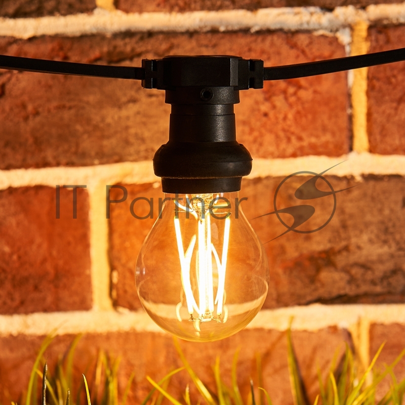 Лампа филаментная REXANT Груша A60 9.5 Вт 1140 Лм 2700K E27 диммируемая, прозрачная колба