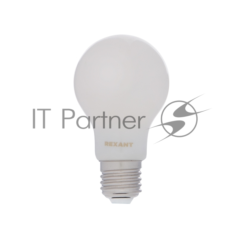 Лампа филаментная REXANT Груша A60 11.5 Вт 1320 Лм 2700K E27 матовая колба