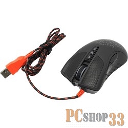 Мышь A4 Bloody AL90 Blazing черный лазерная (8200dpi) USB2.0 игровая (7but)