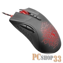Мышь A4 Bloody AL90 Blazing черный лазерная (8200dpi) USB2.0 игровая (7but)