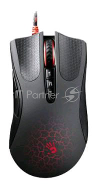 Мышь A4 Bloody A9 Blazing черный оптическая (4000dpi) USB2.0 игровая (7but)