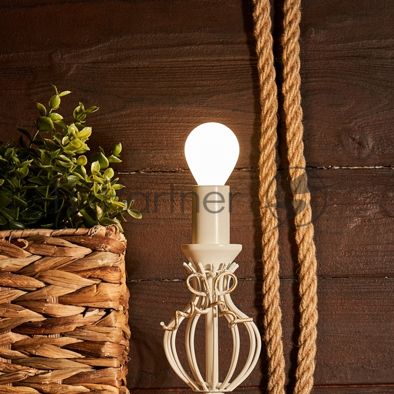 Лампа филаментная REXANT Шарик GL45 9.5 Вт 915 Лм 4000K E14 матовая колба