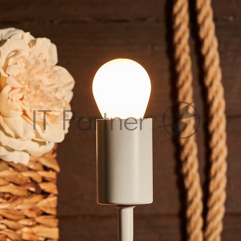 Лампа филаментная REXANT Шарик GL45 9.5 Вт 915 Лм 2700K E27 матовая колба