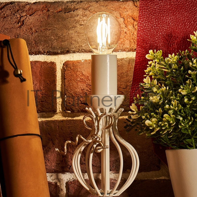 Лампа филаментная REXANT Шарик GL45 9.5 Вт 950 Лм 4000K E14 прозрачная колба