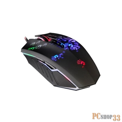 Мышь A4 Bloody A60 Blazing черный оптическая (4000dpi) USB2.0 игровая (8but)